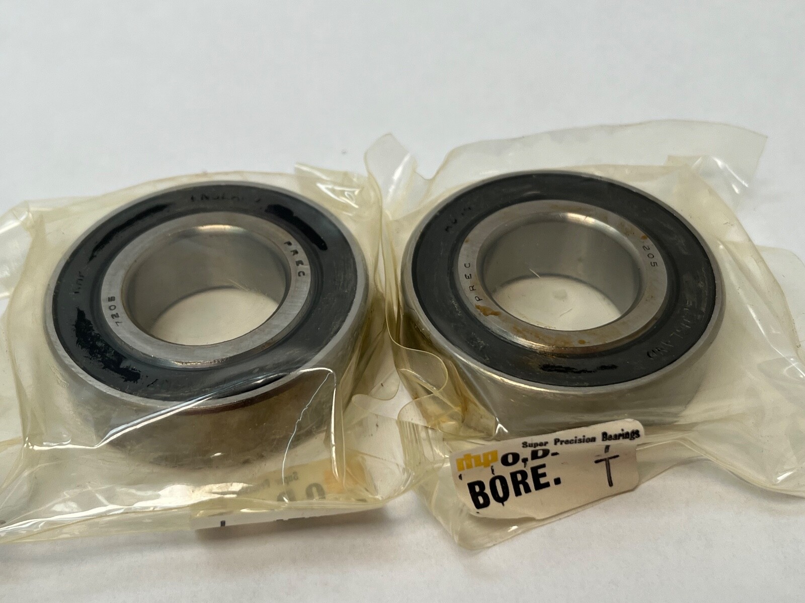 RHP 3P/7205 Bearing 25x52x15 mm 3P7205 3P-7205 7205 M/MB RS England 2 Pcs