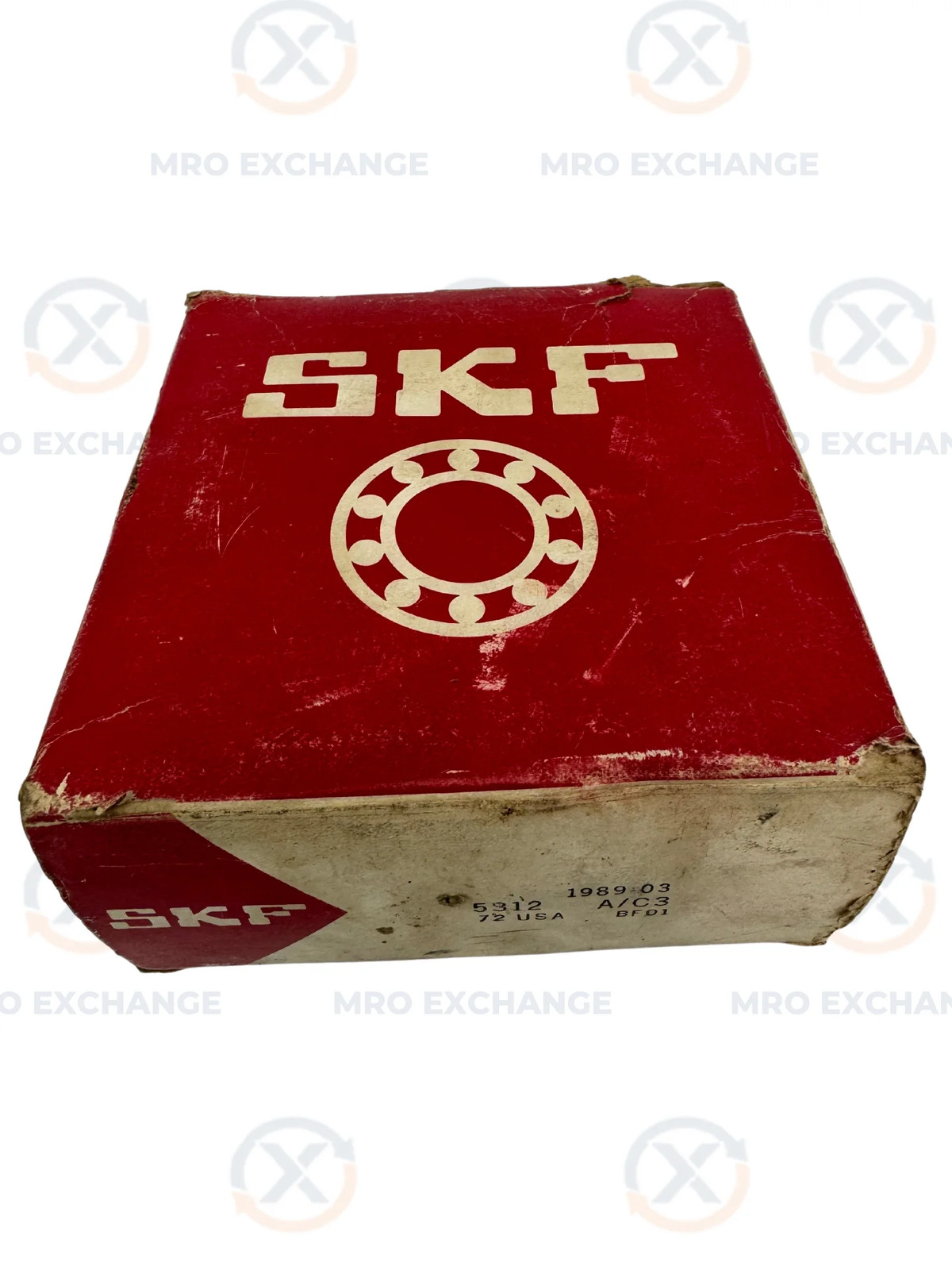 SKF 5312A/C3 Double Row Angular Contact Ball Bearing – 60mm ID x 130mm OD x 54mm