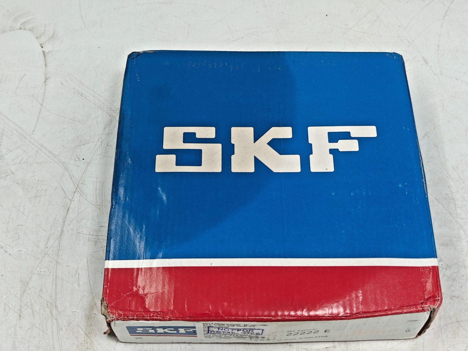 22222 E SKF Spherical Roller Bearing SKF 22222E Straight Bore 110x200x53mm