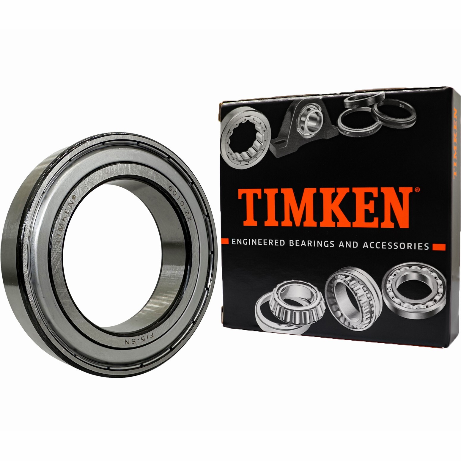 TIMKEN 6010-ZZ 50X80X16MM Double Metal Seal Ball Bearings 6010ZZ