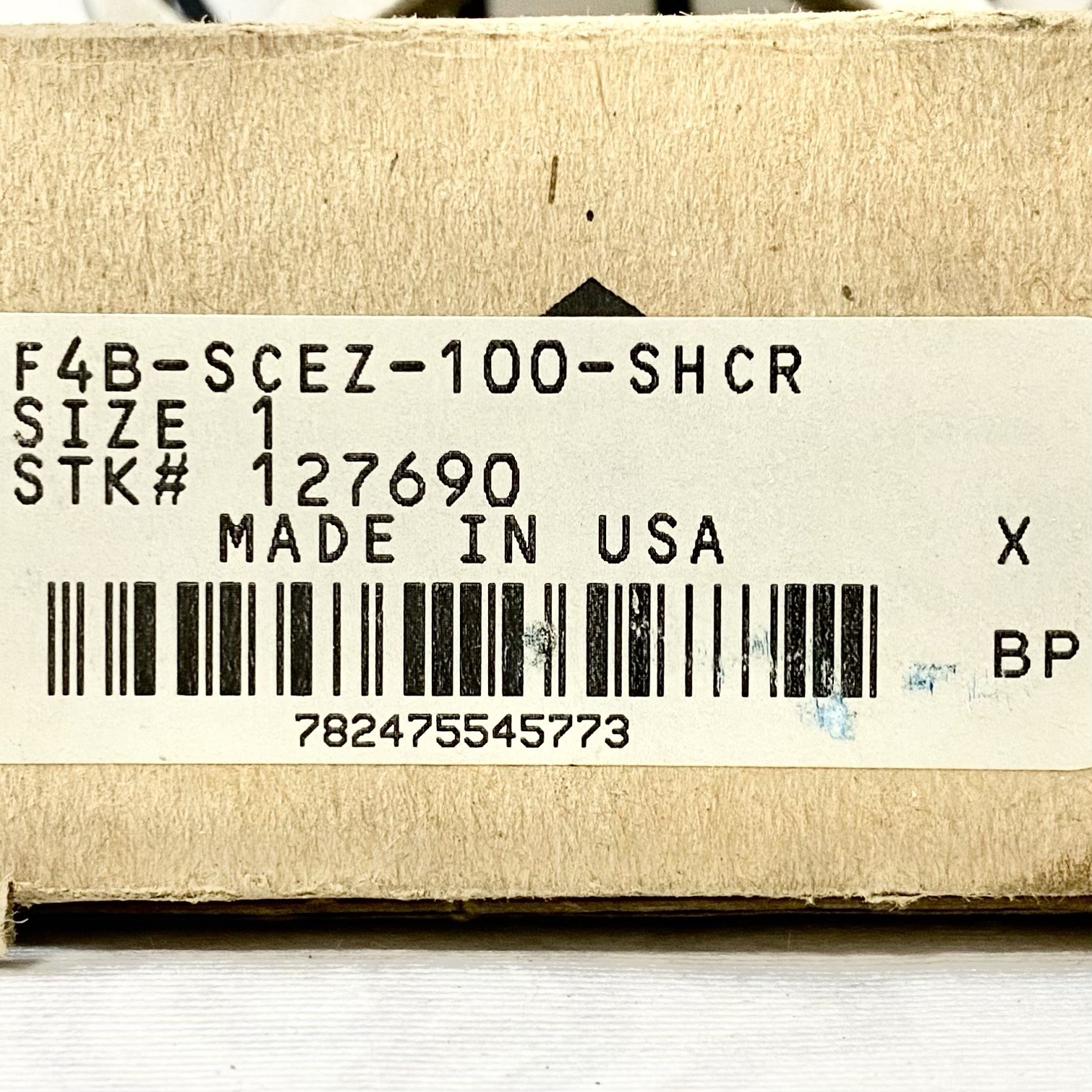 Baldor F4B-SCEZ-100-SHCR Stainless Steel Flange Bearing 25mm 4-Bolt SC Series