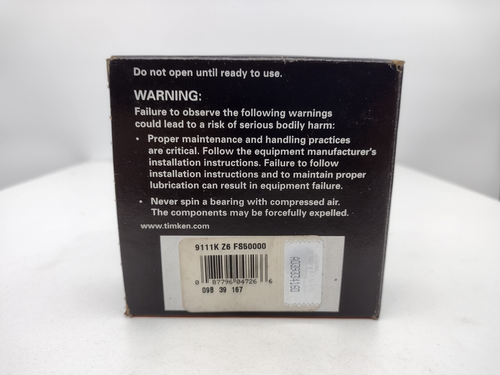 Timken 9111 K Z6 FS50000 Radial Deep Groove Ball Bearing
