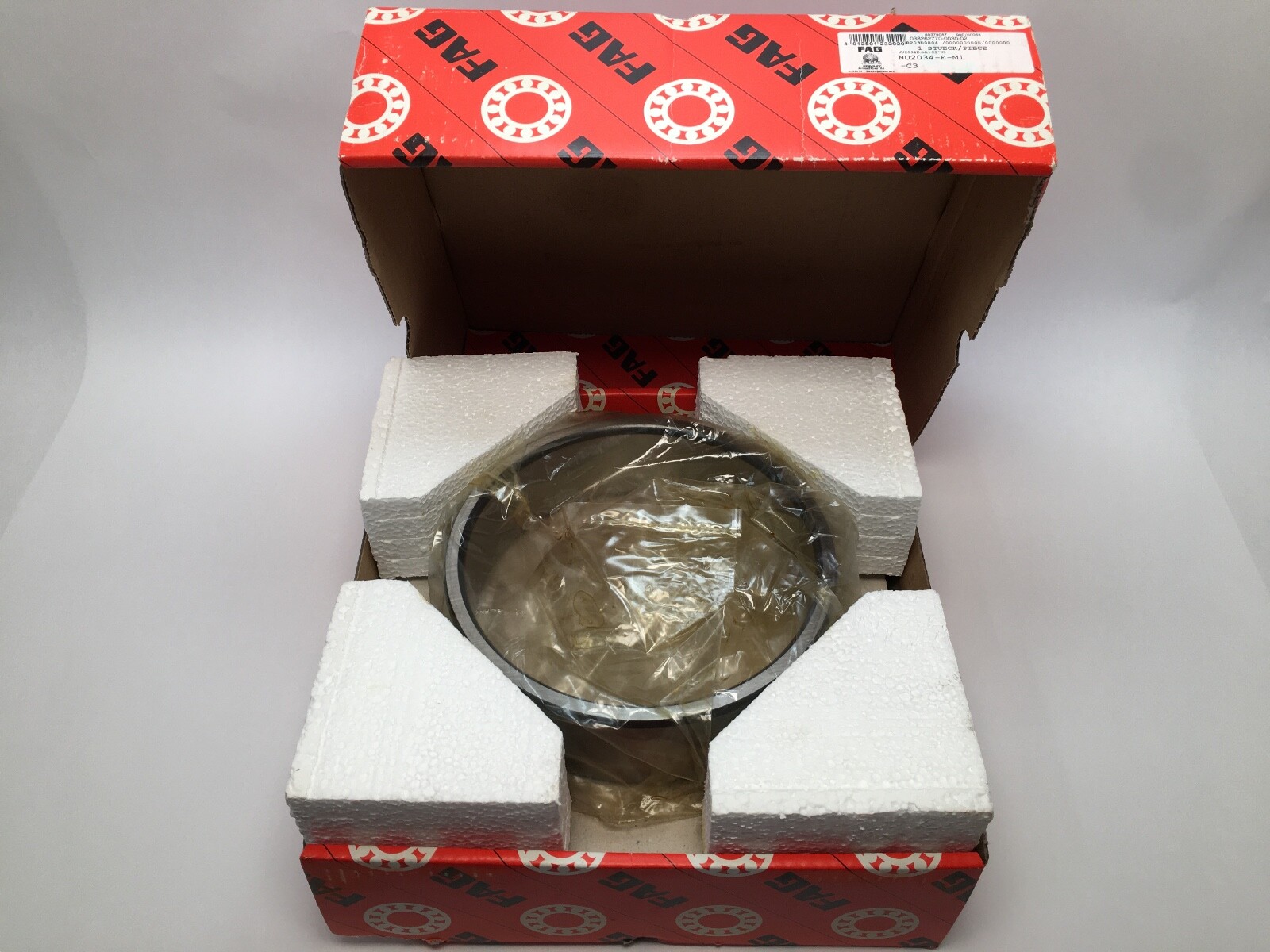 FAG NU2034-E-M1-C3 Cylindrical Bearing 170x260x54 mm NU 2034 E XL M1 C3 Germany