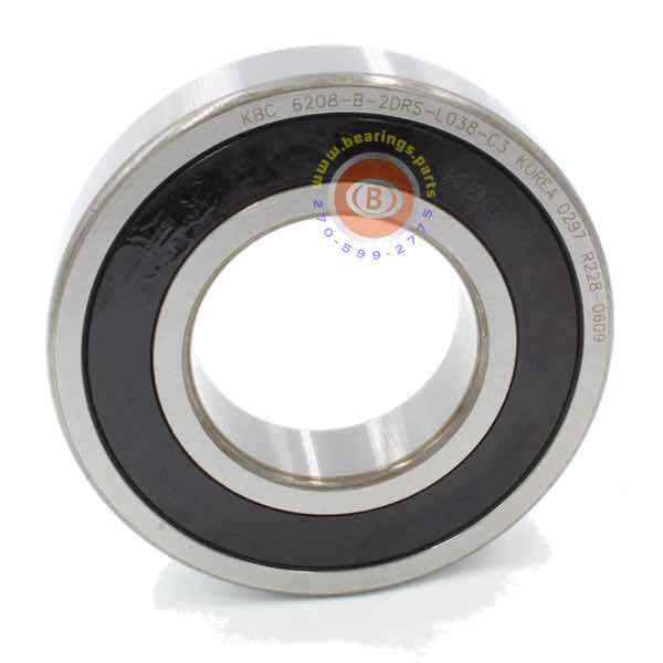 6208-2RS Deep Groove Radial Ball Bearing – 40 x 80 x 18mm – KBC