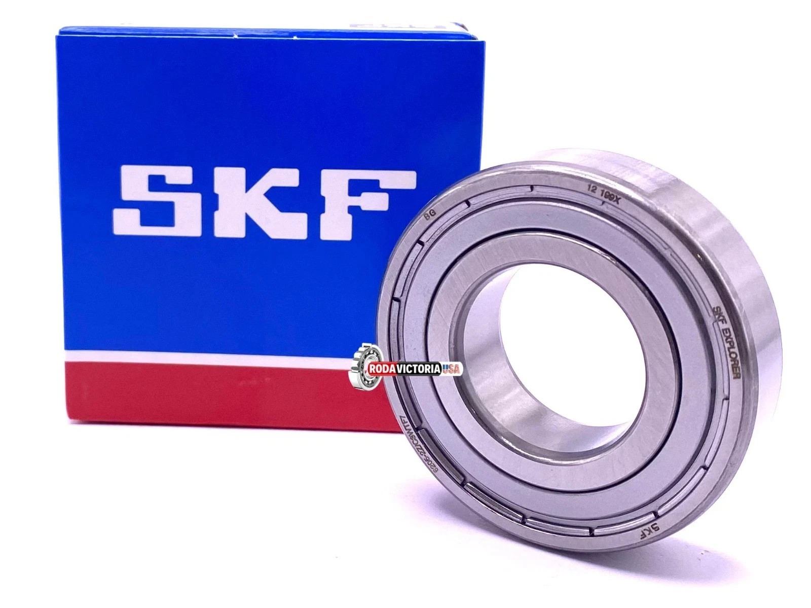 SKF 6205 ZZ C3 WT F7 Deep Groove Ball Bearing, Metal Shielded 25x52x15 mm