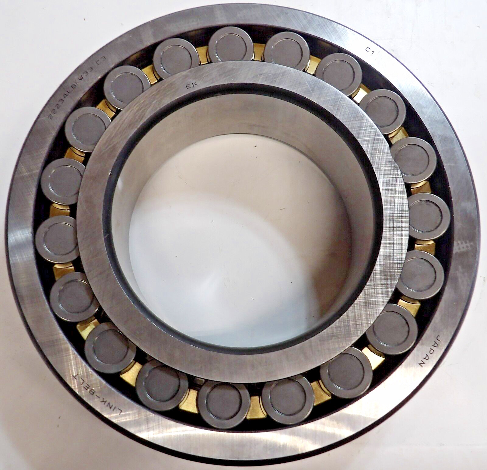 Link-Belt 22234LBK C3 Spherical Roller Bearing 170mm Tapered Brass Cage W33 New