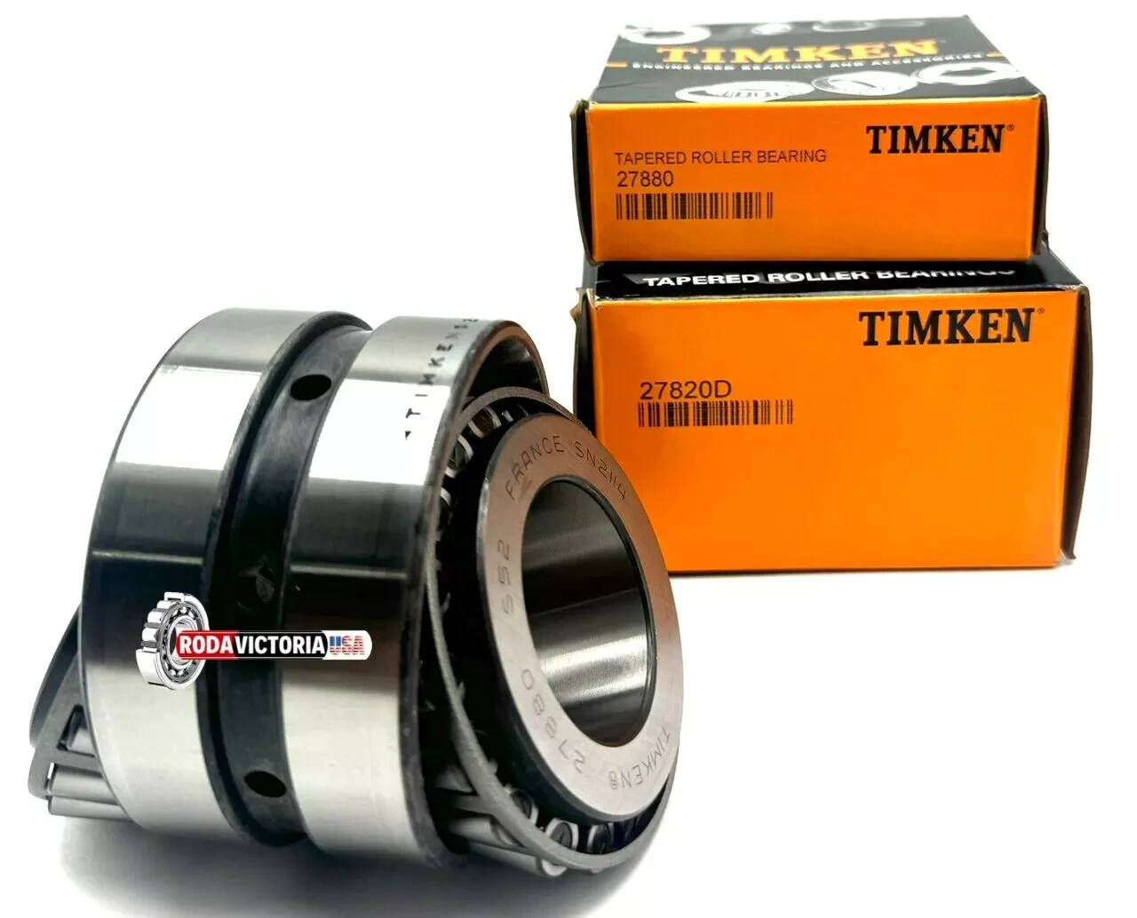 TIMKEN USA 27880 27820D TAPERED ROLLER BEARING 38.1×80.04×57.15 mm