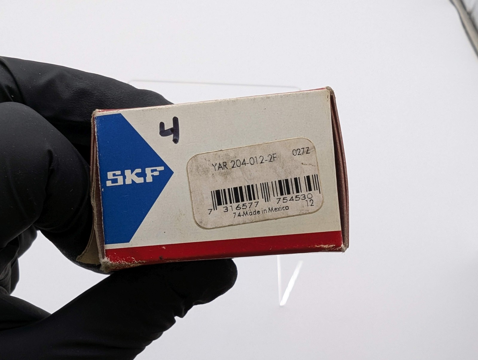 SKF YAR 204-012-2F Ball Insert Bearing 3/4 in Bore 47mm OD 14mm Width Setscrew