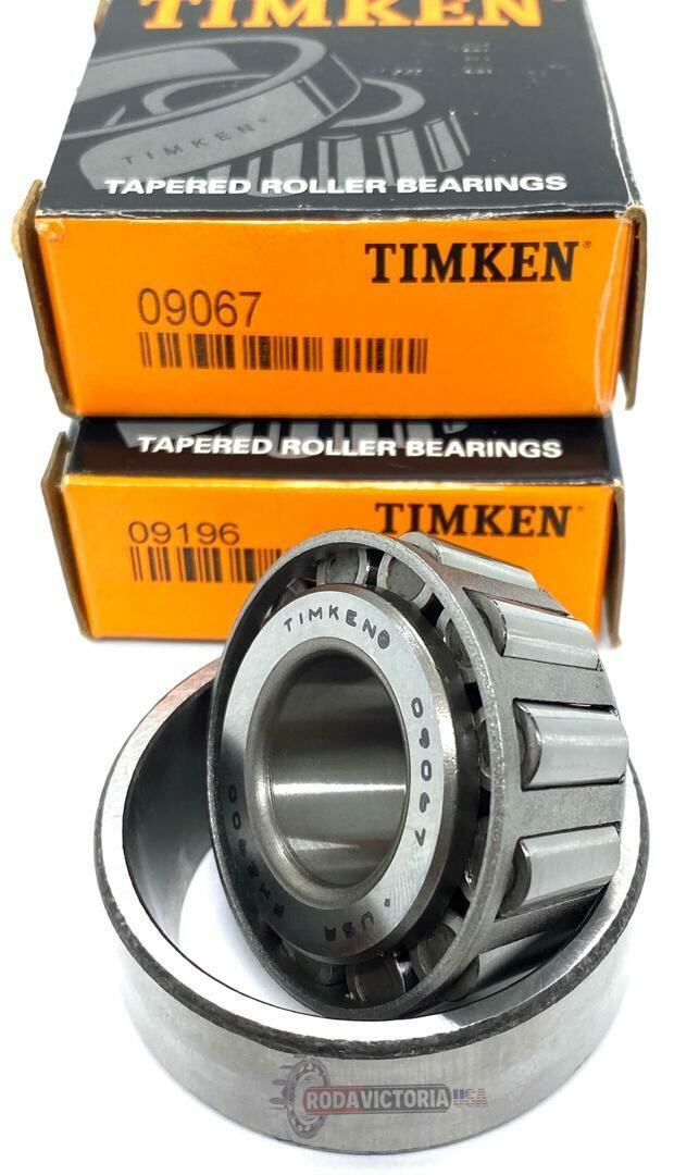 TIMKEN MADE IN USA 09067/09196 Tapered Roller Bearing 0.75″x1.938″x0.835″ Inch