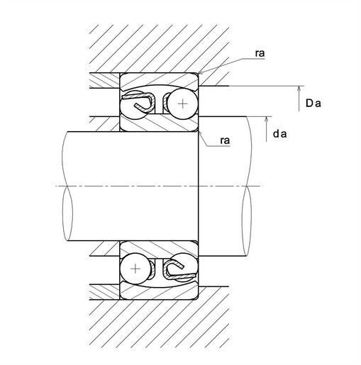 2314 Double Row Self-Aligning Ball Bearing 70x150x51 mm. by CX brand