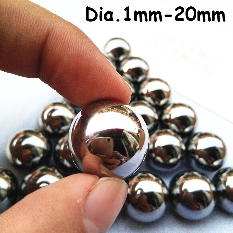 Hardened Carbon Steel Ball Bearings / Metal Balls Dia 1mm-20mm High Precision