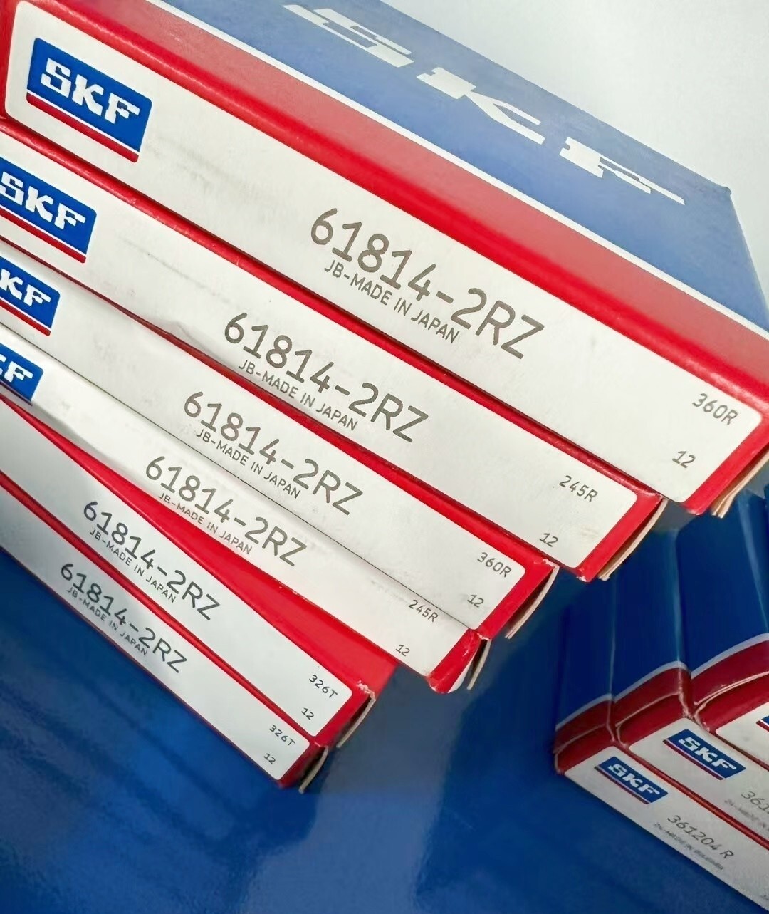 1PC SKF 61814-2RZ single row deep groove ball bearing