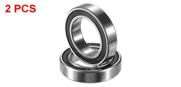 6804-2RS 20x32x7mm Double Rubber Shield Auto Deep Groove Ball Bearings