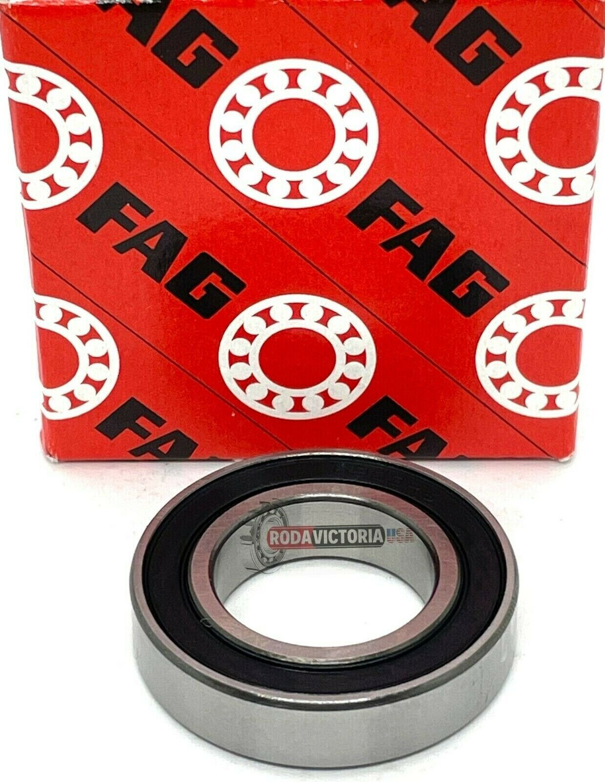 NEW FAG 61902 2RS, Deep Groove Ball Bearings 15x28x7 mm 6902-2RS