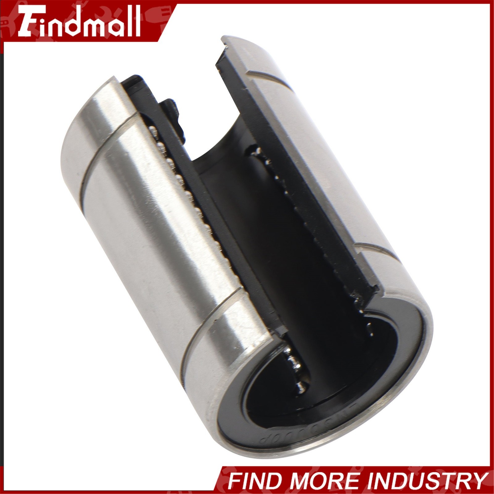 Findmall 4pcs LM30UUOP Open Linear Ball Bearings 30x45x64mm CNC