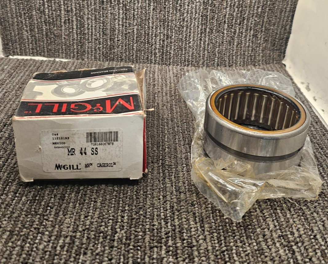 McGILL MR 44 SS Needle Roller Bearing 2-3/4″ Bore 3-1/2″ OD 1-3/4″ Width