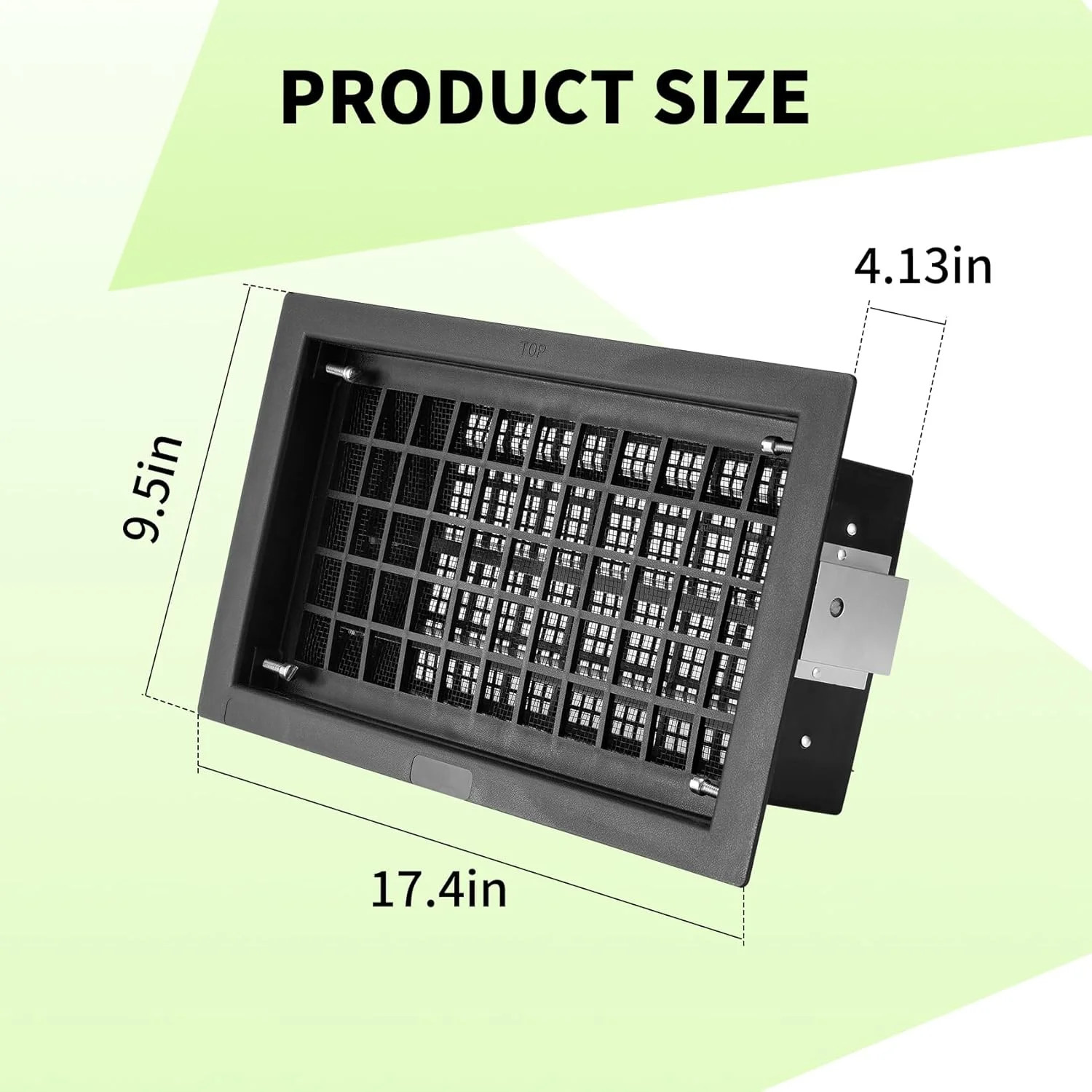 10 Pack 8″ x 16″ Automatic Foundation Vent for Ventilating Crawl Space Replaceme