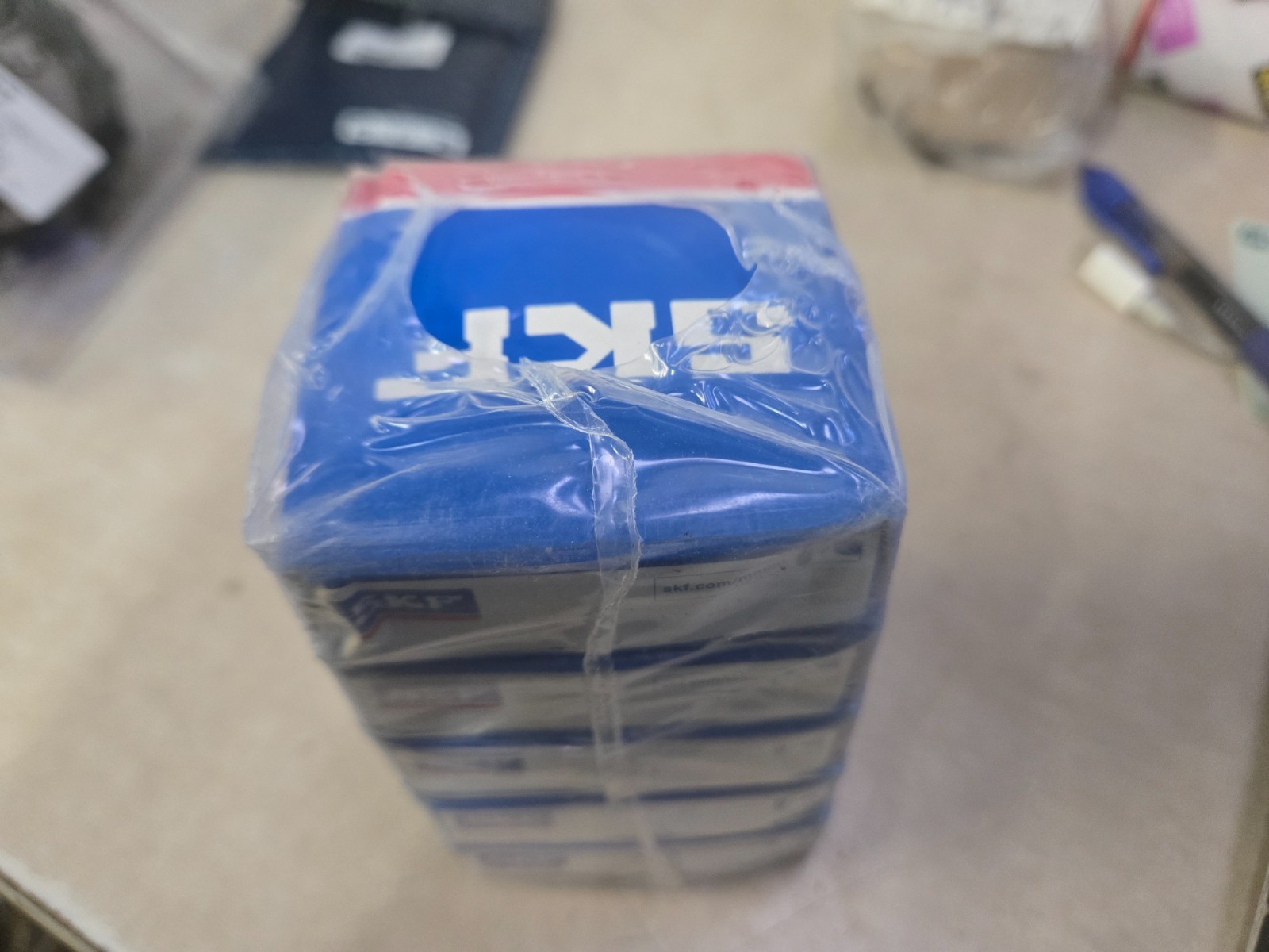 Lot of 5 Sealed SKF 6206 2RSJEM DOUBLE SHIELD BALL BEARING