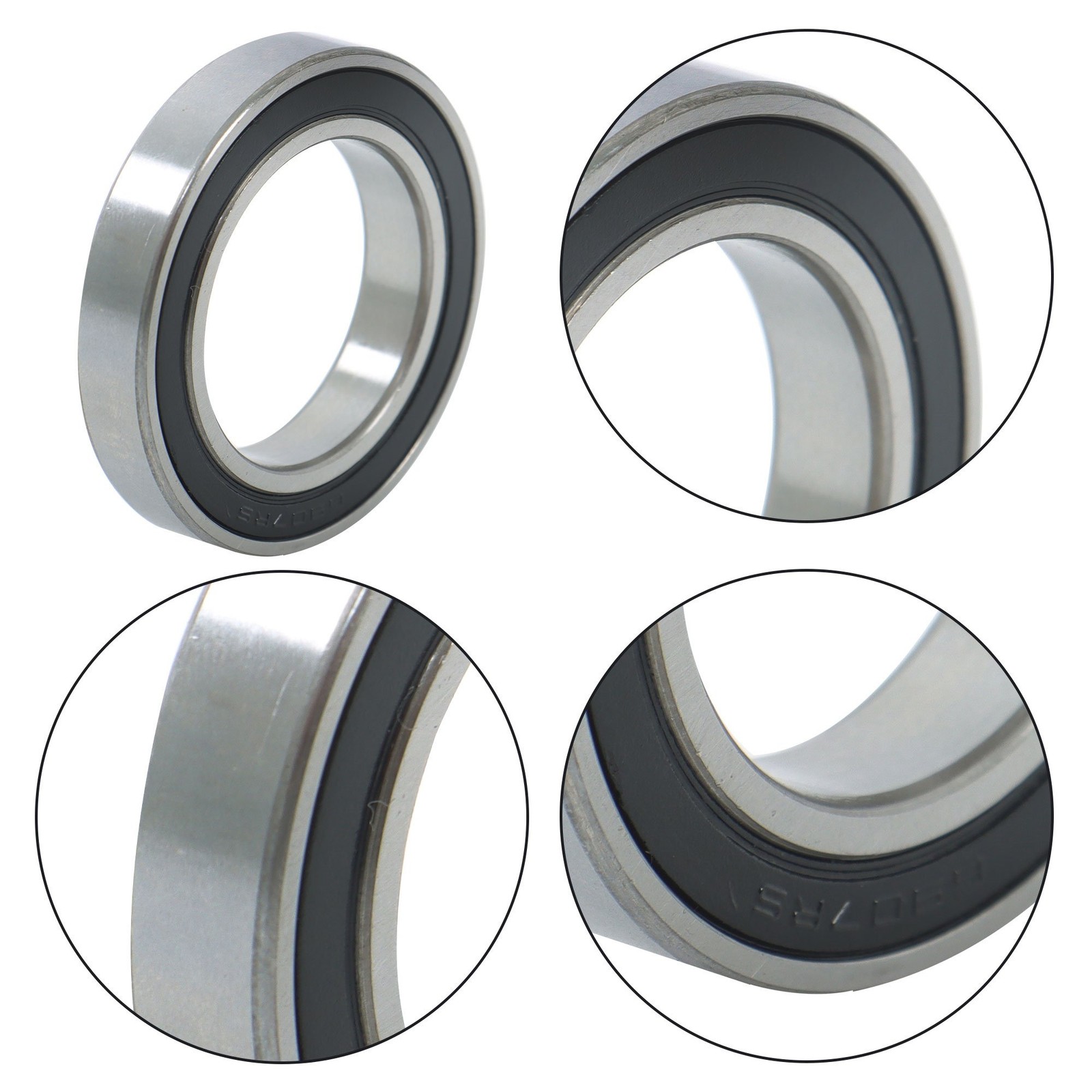 6907-2RS Deep Groove Bearings 10pcs 35x55x10mm Rubber Sealed Set