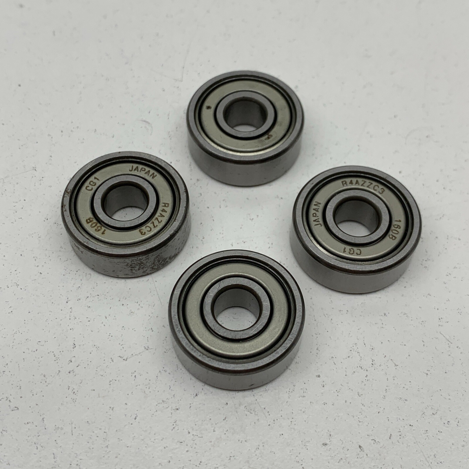 Lot of (20) R4AZZC3 Metal Shield Shielded Ball Bearing 1/4″ x 3/4″ x 9/32″
