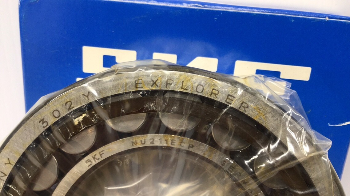 SKF NU 211 ECP Cylindrical Roller Bearing Single Row 55mm Bore 100mm OD 21mm W