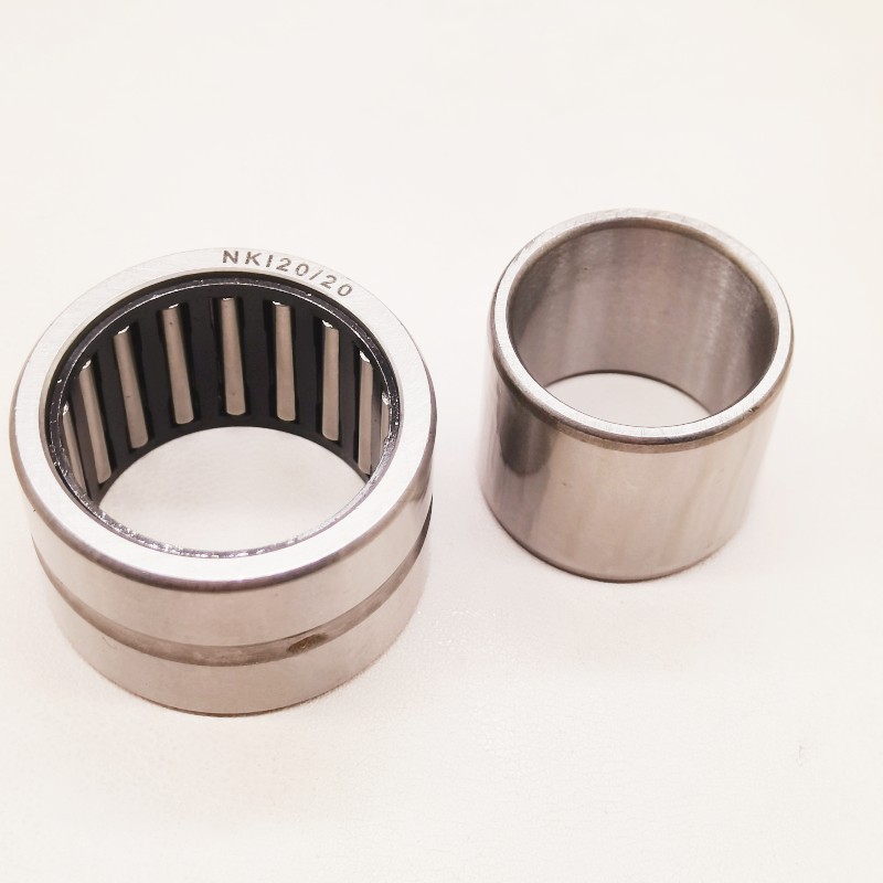 NKI Needle Roller Bearings with Inner Ring, Chrome Steel ID:20/22/25/28/30mm