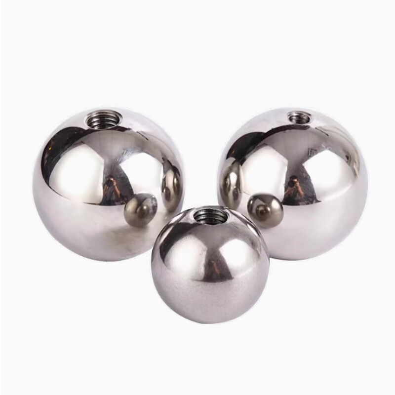 M10-M20 Solid With Hole Stainless Steel Bead Metric Thread Steel Ball Knob Nuts