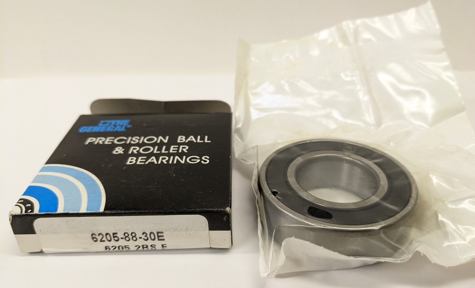 GBC 6205-88-30E 6305 2RS Roller Bearing Double Rubber Seal 25x52x15mm-New