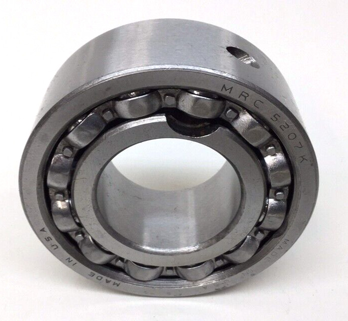 MRC 5207K Angular Contact Ball Bearing Double Row 35mm ID X 72mm OD X 27mm W