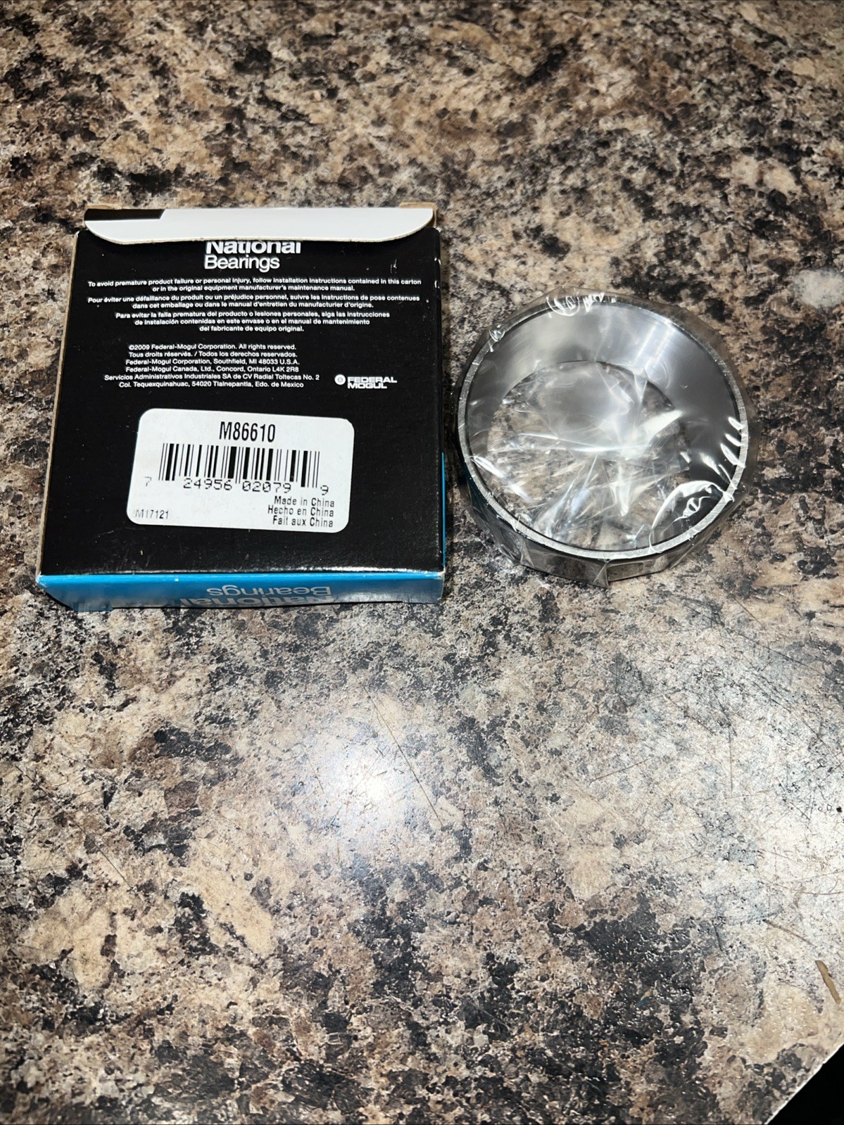 National M86610 Taper Roller Bearing Cup 2.5312″ OD 0.6563″ W