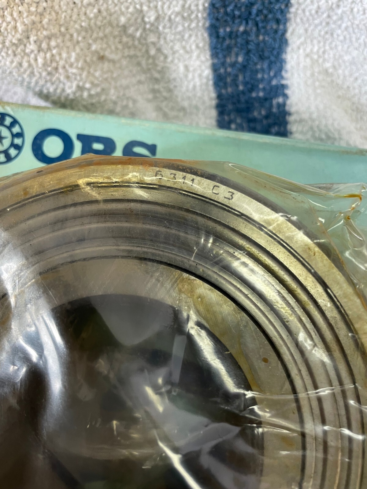 NOS ORS Ball Bearing 6311 2Z C3