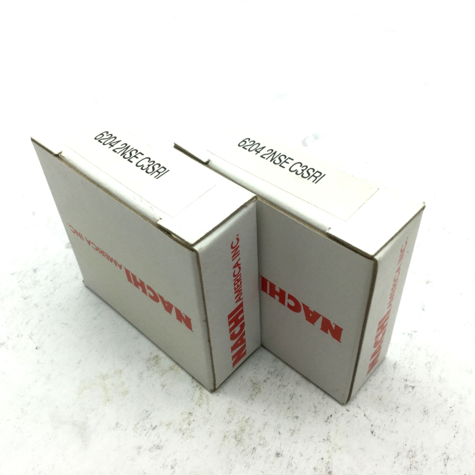 Lot of 2 New Nachi 6204 2NSE Deep Groove Ball Bearings, ID 20mm OD 47mm W 14mm