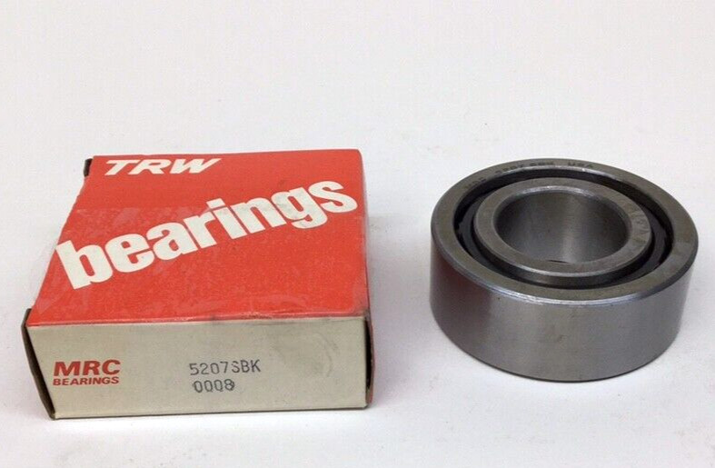 MRC 5207SBK Angular Contact Ball Bearing Double Row 35mm ID X 72mm OD X 27mm W