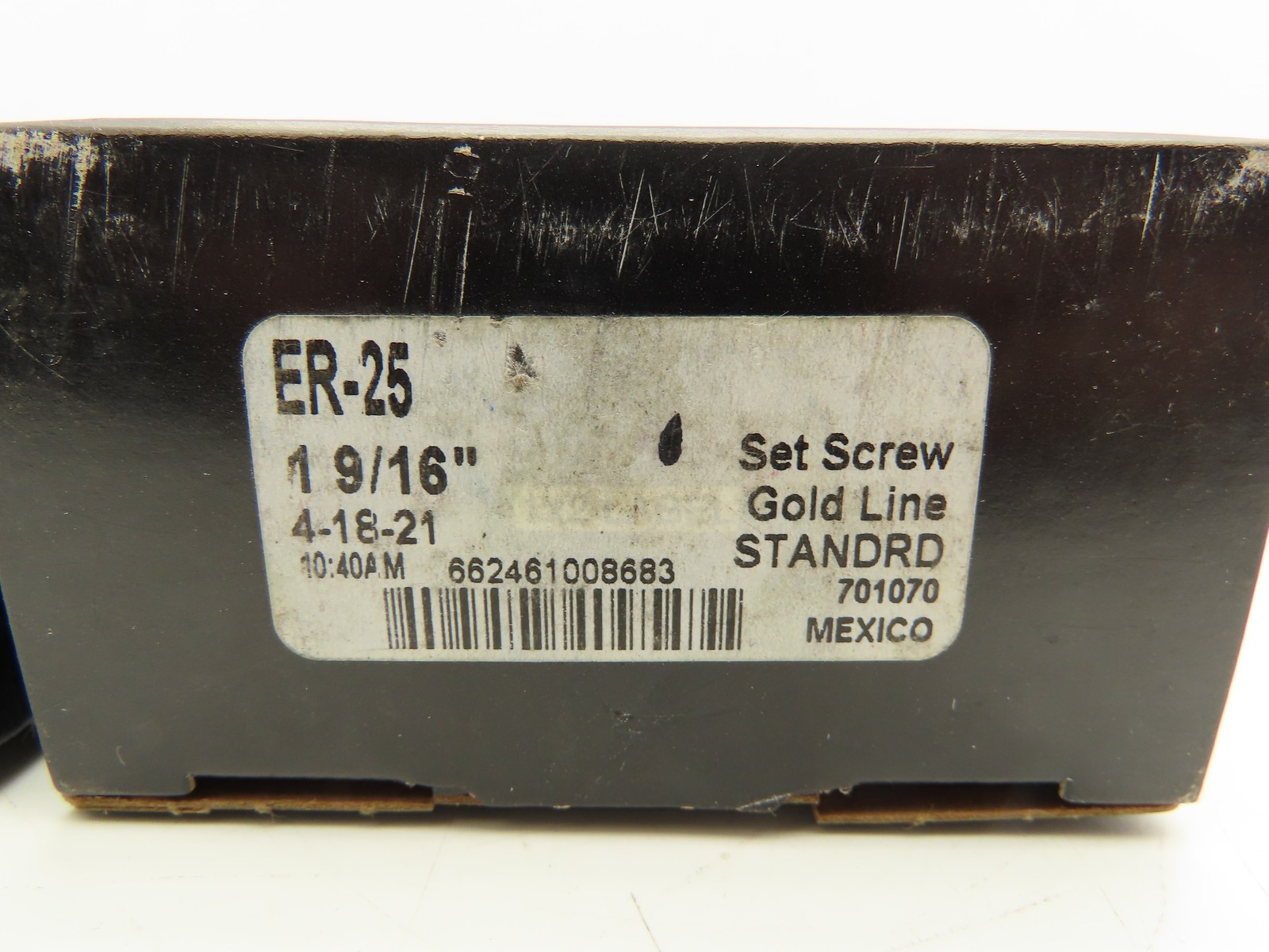 SealMaster ER-25 Setscrew Locking Ball Insert Bearing 1-9/16″ Bore Lot of 2