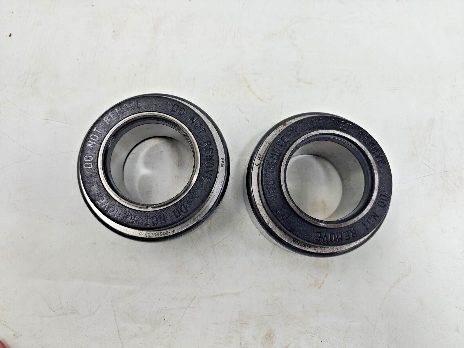 FAG F 566427 .H195 / F 805165 .03-01 Outboard / Inboard Wheel Bearing Pair of 2