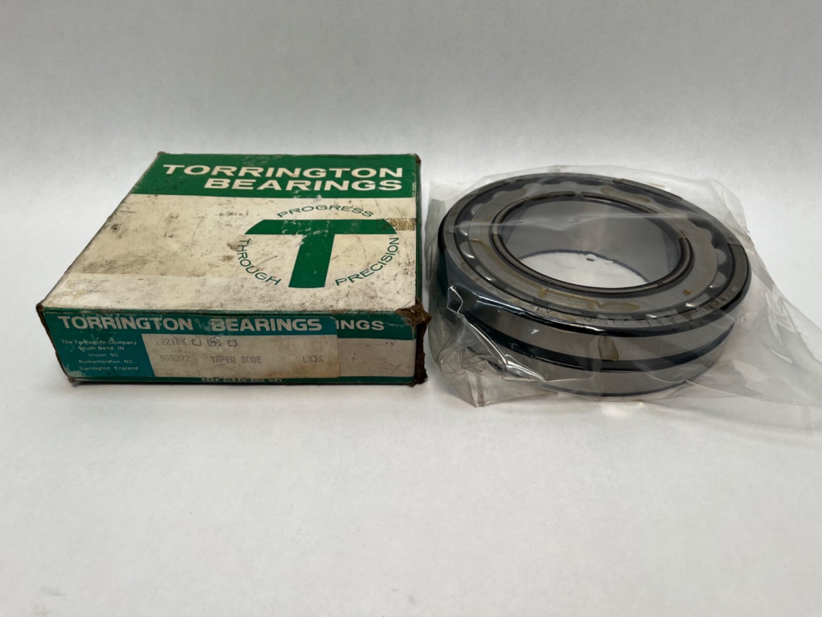 Torrington 22218CJW33C3 Spherical Bearing 90x160x40mm 22218-CJ-W33-C3 LX3S Italy