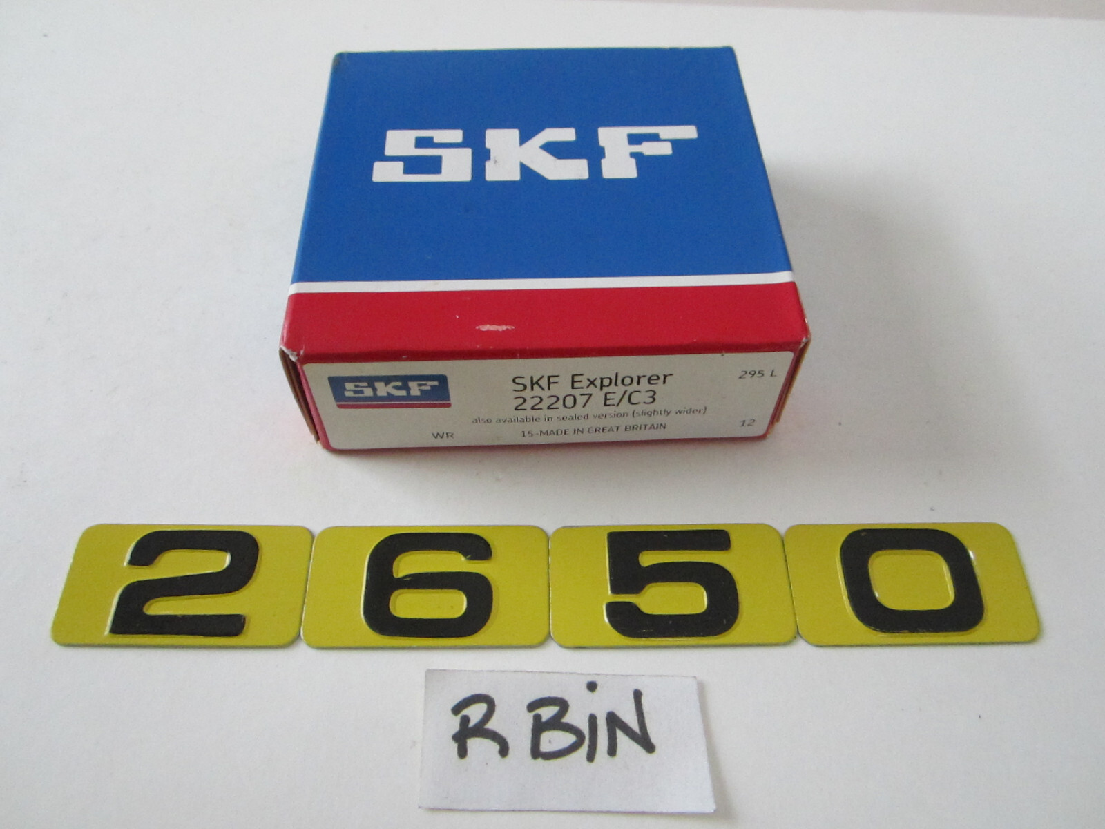 SKF EXPLORER 22207 E/C3 SPHERICAL BEARING