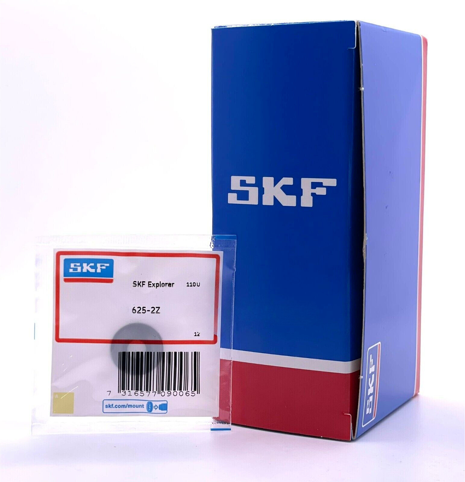 SKF 625 ZZ DEEP GROOVE BALL BEARING, METAL SHIELDED 5x16x5 mm