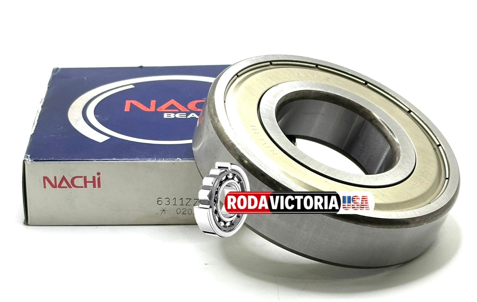 NACHI 6311 ZZ DEEP GROOVE BALL BEARING, METAL SHIELDED 55x120x29mm