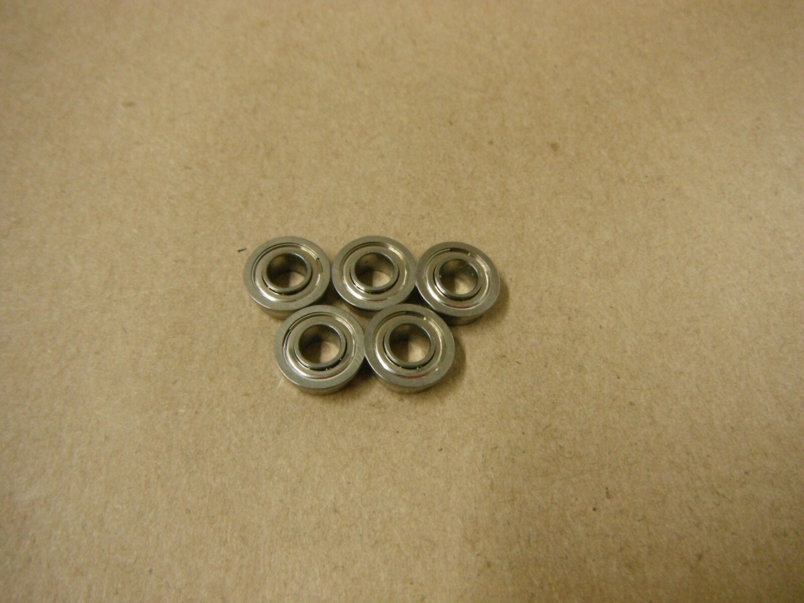 (Qty 5) NMB DDRIF-6632ZZ 3/16″X3/8″X.156 MINIATURE FLANGED BEARING