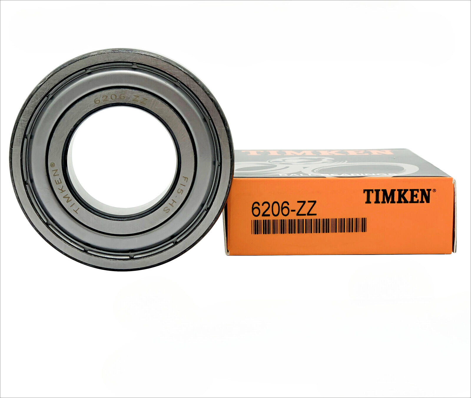 (2 PACK)New TIMKEN 6206-ZZ 30X62X16MM Double Metal Seal Bearings Free Shipping