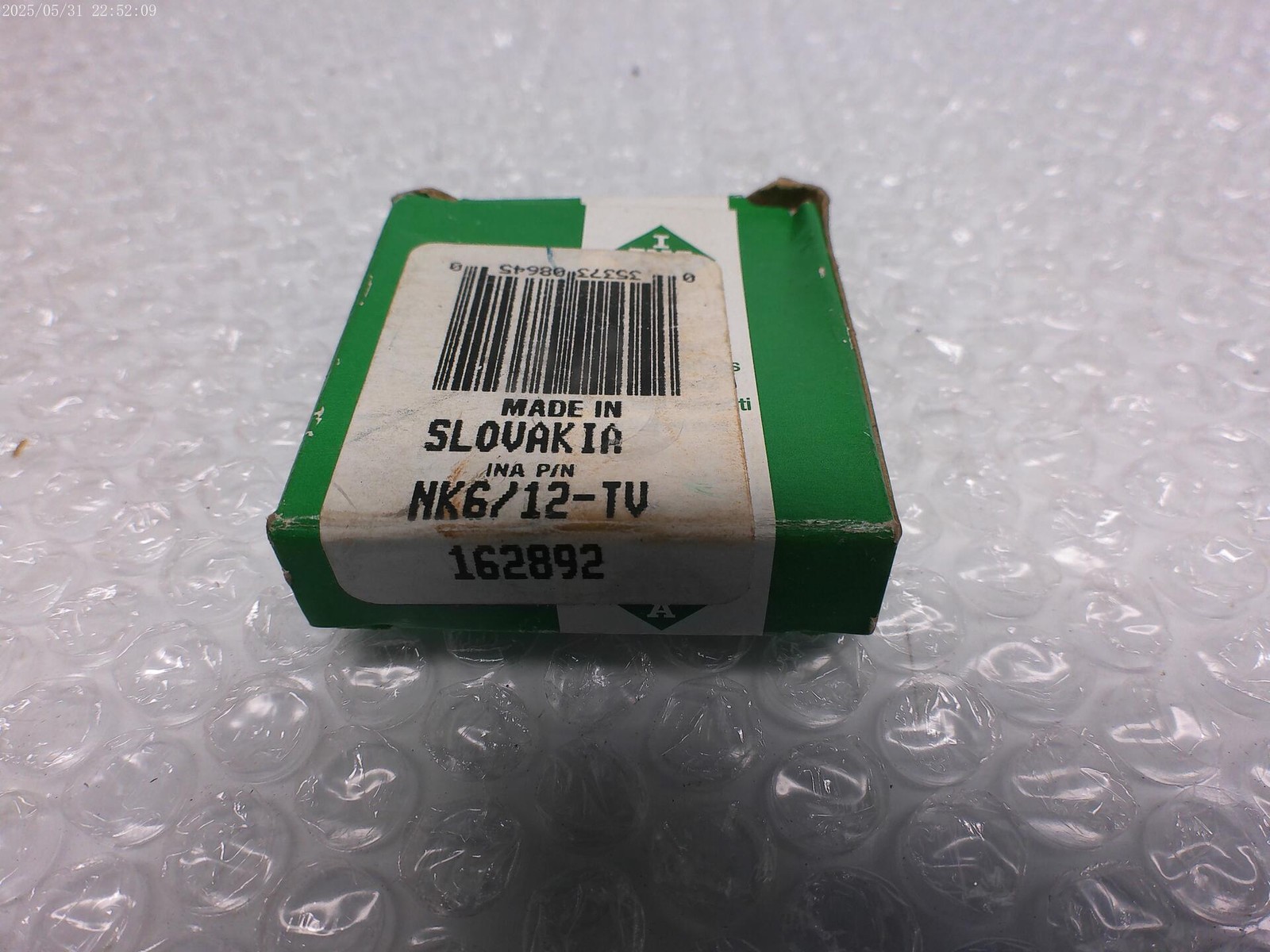 INA NK6/12-TV 162892 BEARING NSMP