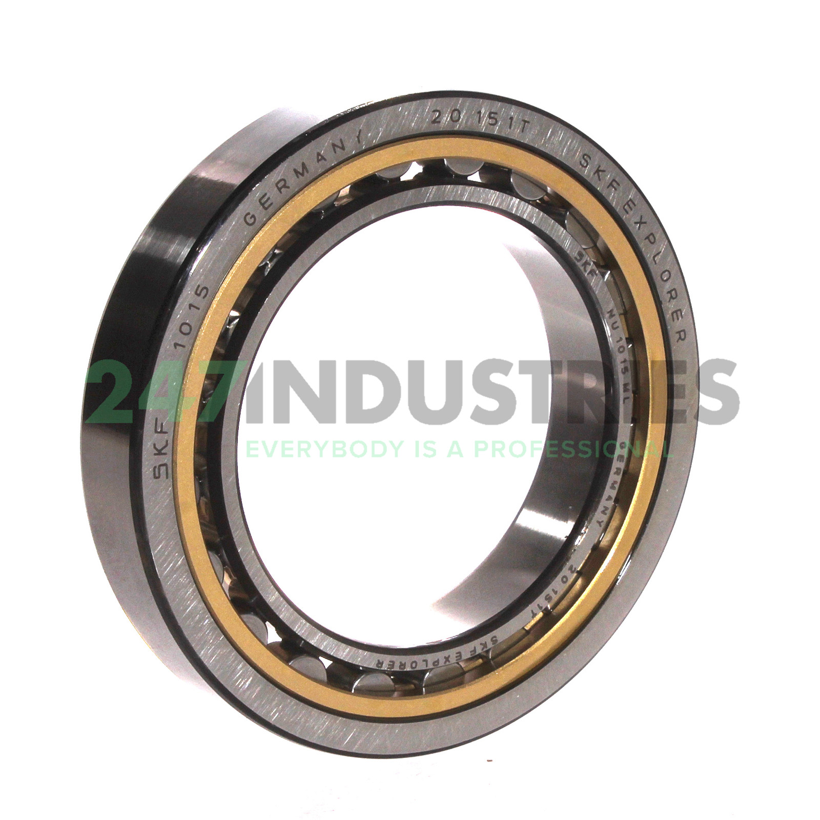 NU1015ML SKF 75 x 115 x 20 mm CYL. ROLL. SINGLE ROW