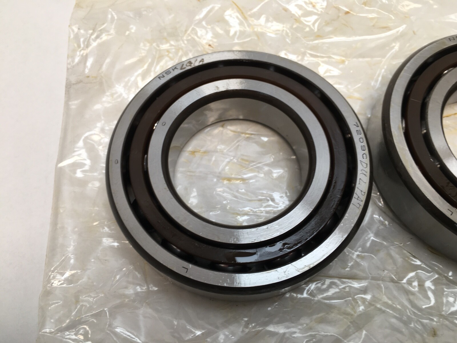 NSK 7209CTYDULPA7 Bearing 45x85x19 mm 7209-CTY-DUL-PA7 ABEC7 Japan 2 Pcs