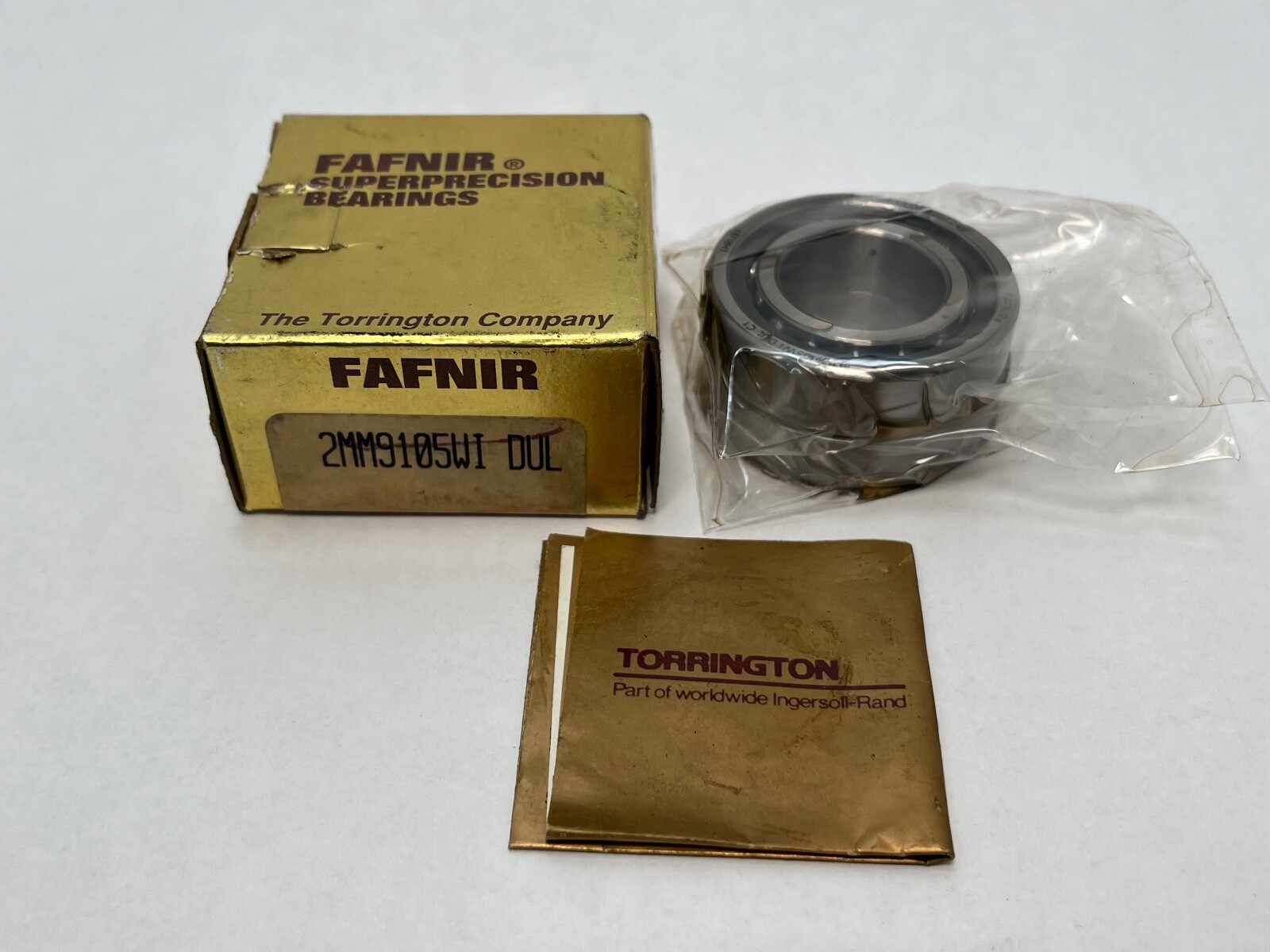 Fafnir 2MM9105WI-DUL Bearing 25x47x12mm 7005-C 2MM-9105-WI-CR-DUL USA 2 Pcs