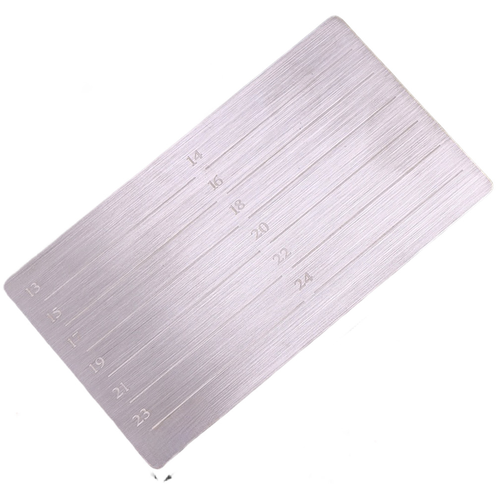 Engraving Template Tool for For stamping Mnemonics Made of 304 Stainless Steel