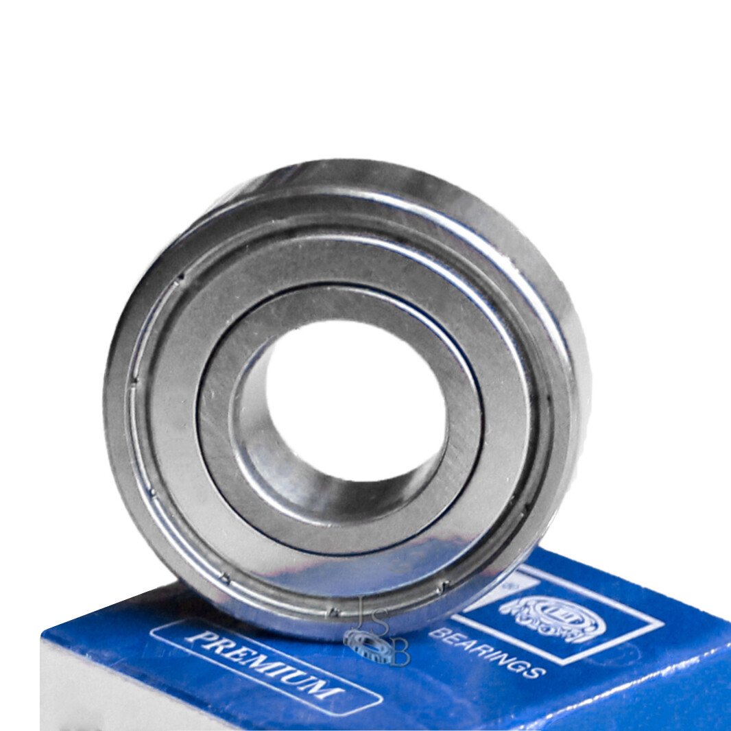 (Qty. 10) R6-ZZ C3 EMQ Premium Shield Ball Bearings ABEC-3 0.375″x0.875″x0.2812″