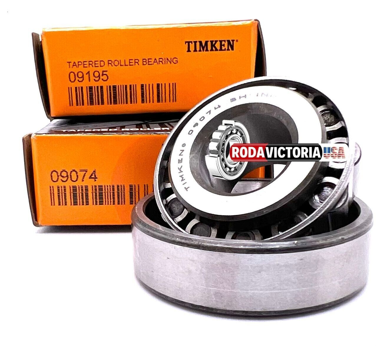 TIMKEN 09074 / 09195 Tapered Roller Bearing Cone and Cup 49.225×19.05×19.845 mm