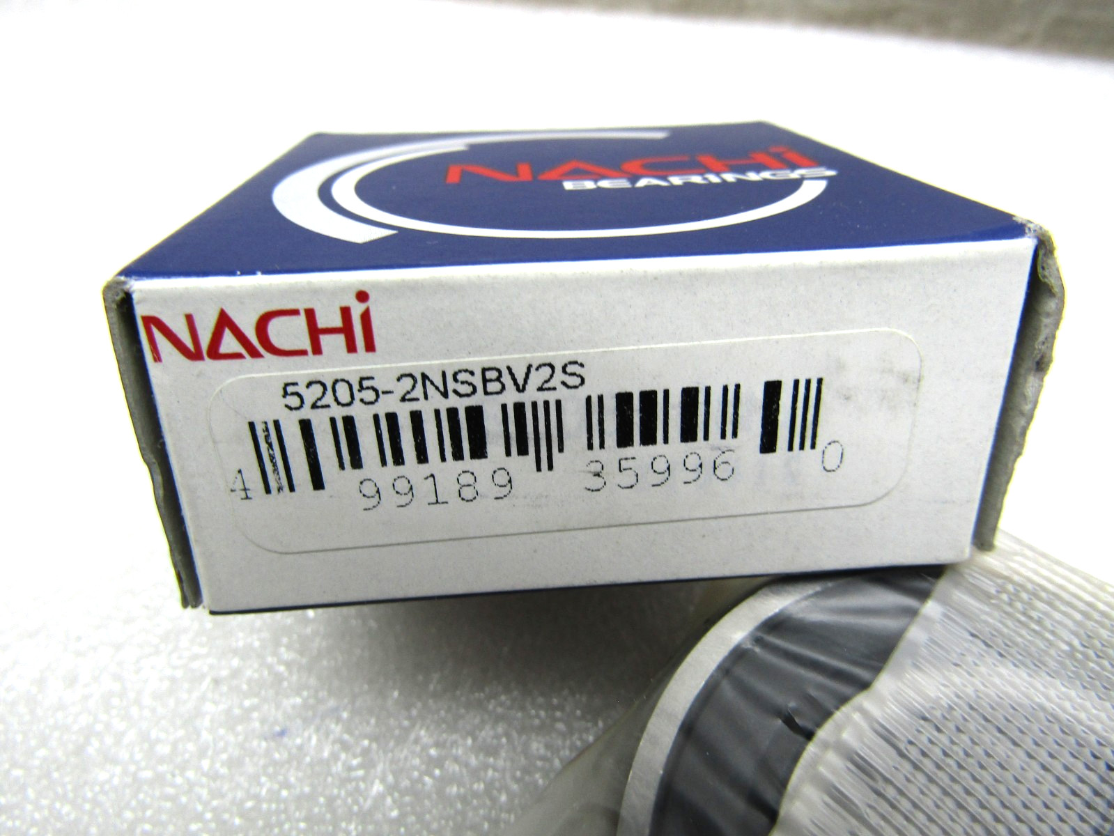 Nachi 5205-2NS BV2S 25mm x 52mm x 20.6mm (13/16″) Sealed Angular Contact Bearing