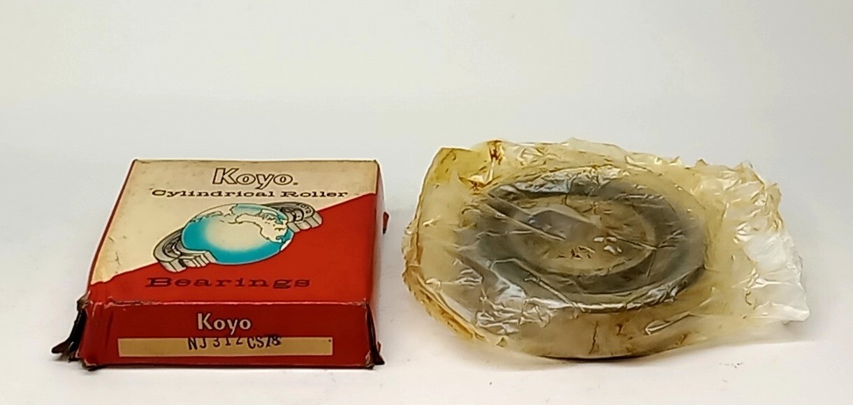 Koyo NJ312 CS78 Cylindrical Roller Bearing 60mm ID x 130mm OD x 31mm W NJ312CS78